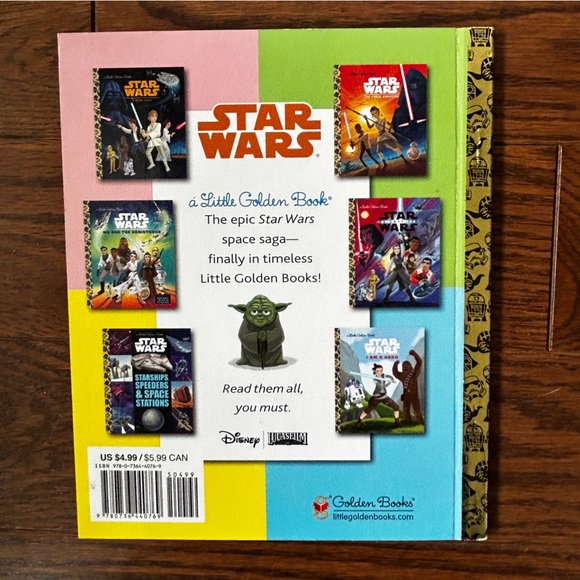 Seven Star Wars Little Golden Books (2015 - 2020) - Picture 15 of 15